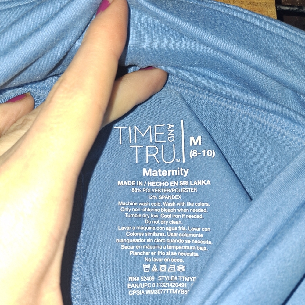 🍀3/15 Blue Women's Skirt (Maternity) - Picture 4 of 5